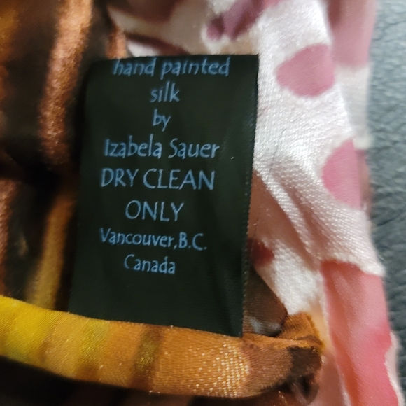 Colorful Abstract Scarf - Picture 3 of 5